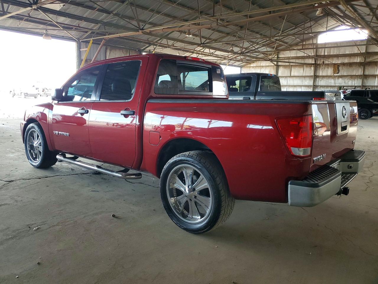 2006 Nissan Titan Xe Ffv Red vin: 1N6BA07A26N538373