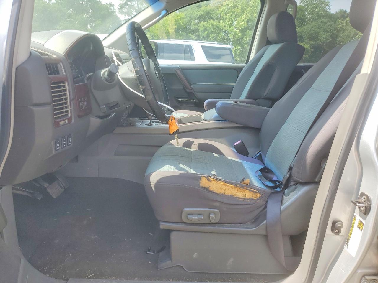 2006 Nissan Titan Xe Ffv Silver vin: 1N6BA07A26N557344