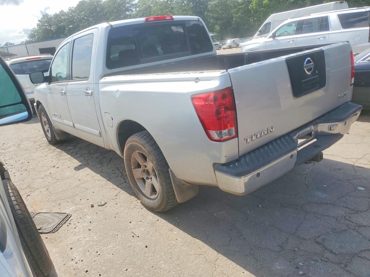 2006 Nissan Titan Xe Ffv Silver vin: 1N6BA07A26N557344
