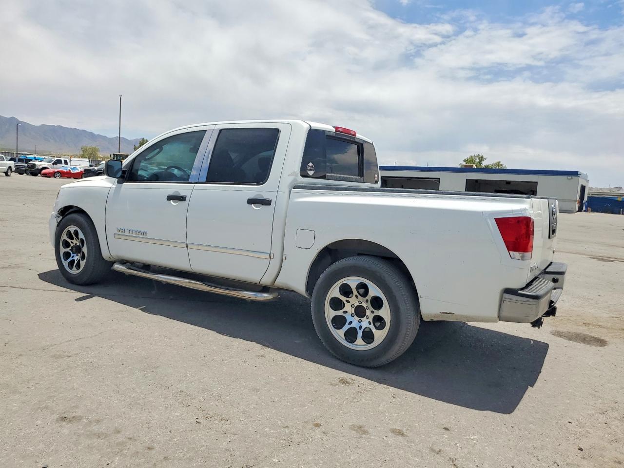 2007 Nissan Titan Xe Ffv White vin: 1N6BA07A27N214440