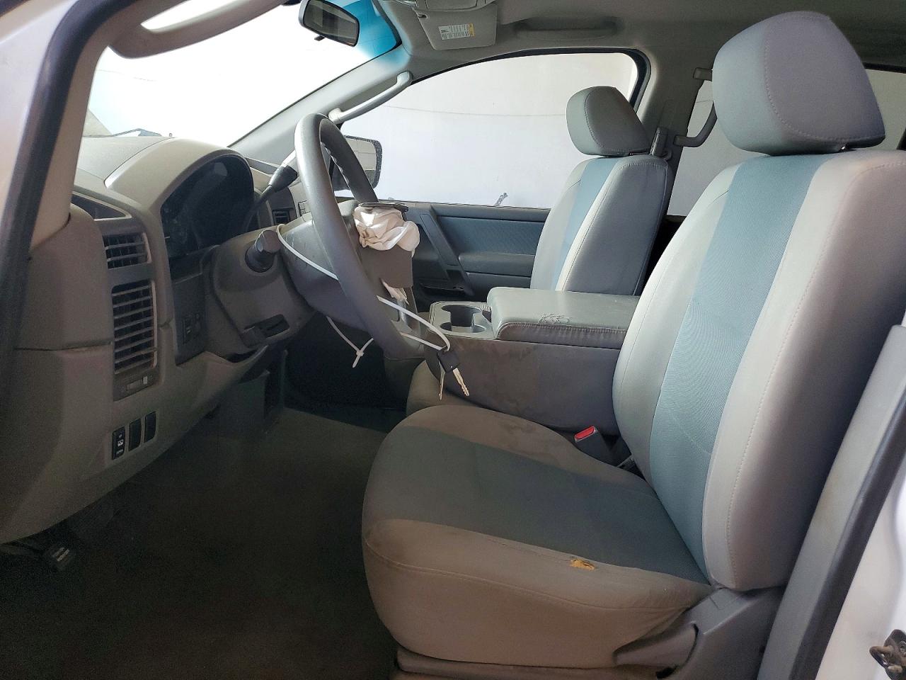 2007 Nissan Titan Xe Ffv White vin: 1N6BA07A27N214440