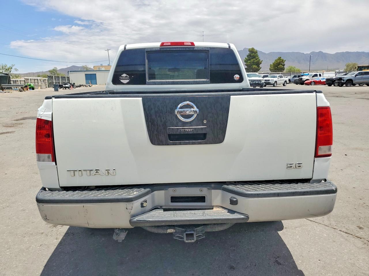 2007 Nissan Titan Xe Ffv White vin: 1N6BA07A27N214440