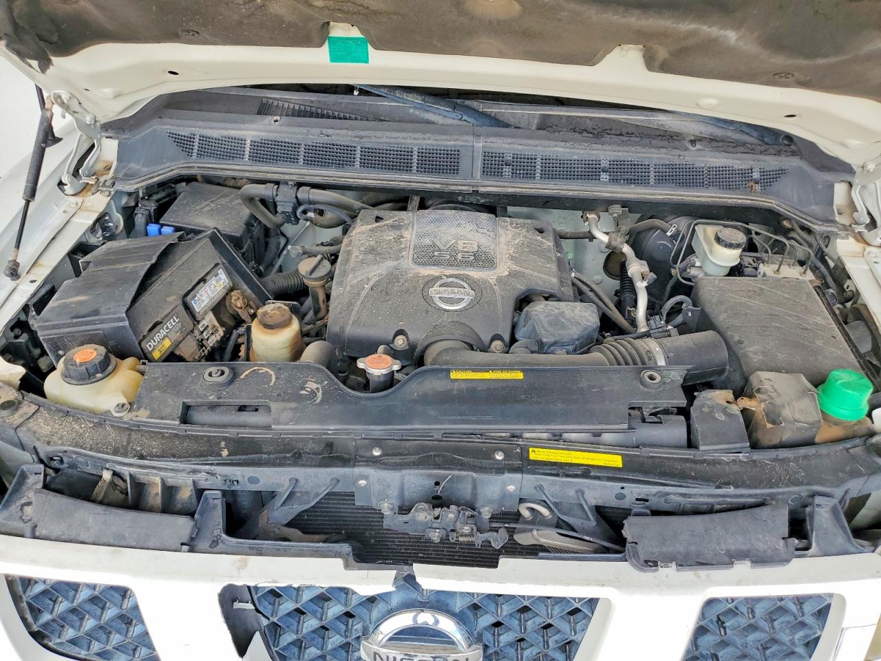 2007 Nissan Titan Xe Ffv White vin: 1N6BA07A27N214440