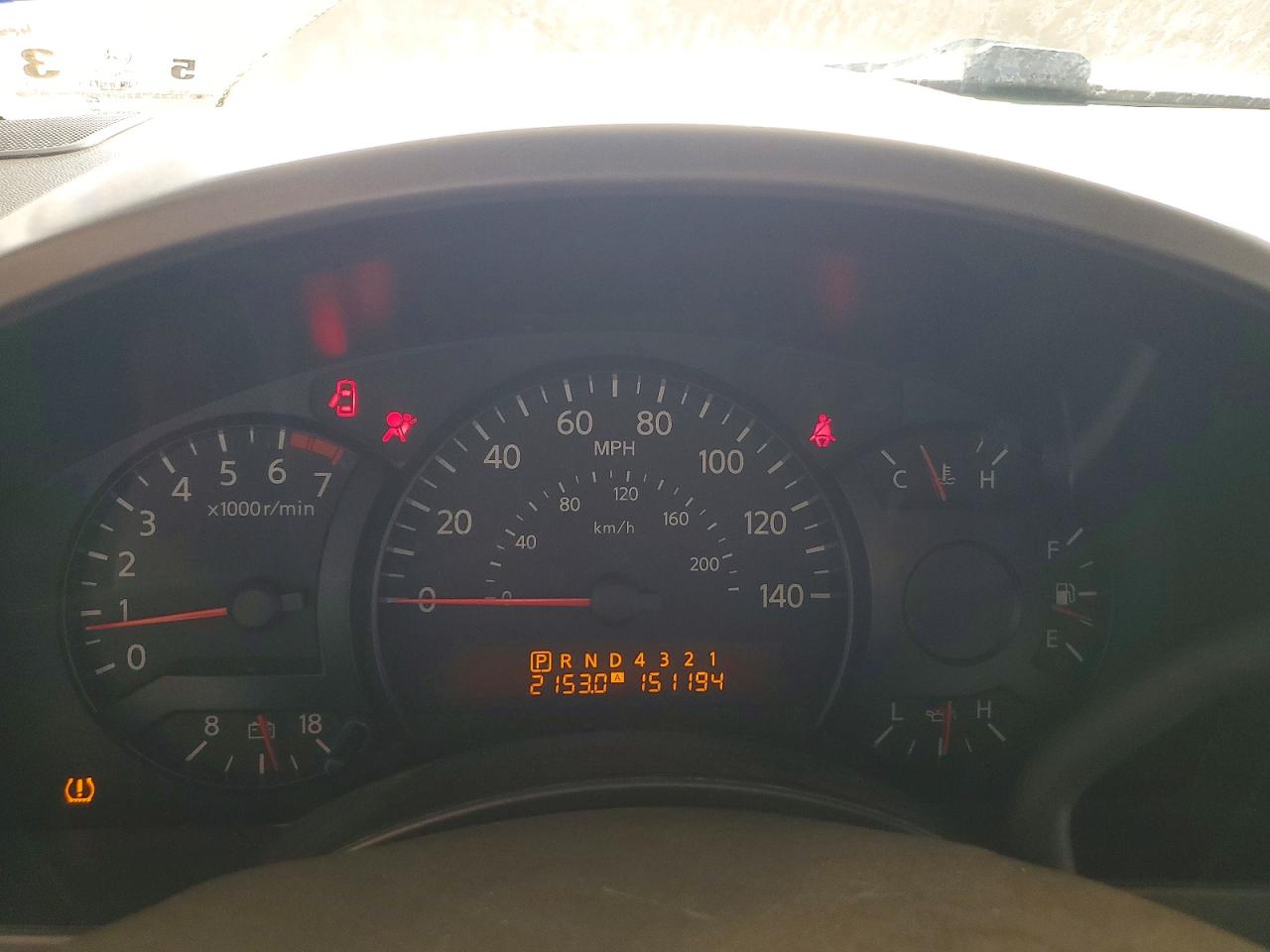2007 Nissan Titan Xe Ffv White vin: 1N6BA07A27N214440