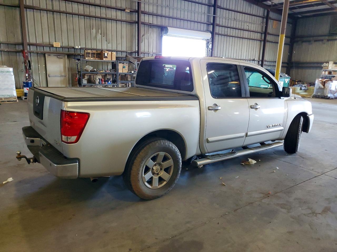 2007 Nissan Titan Xe Ffv Silver vin: 1N6BA07A27N230945