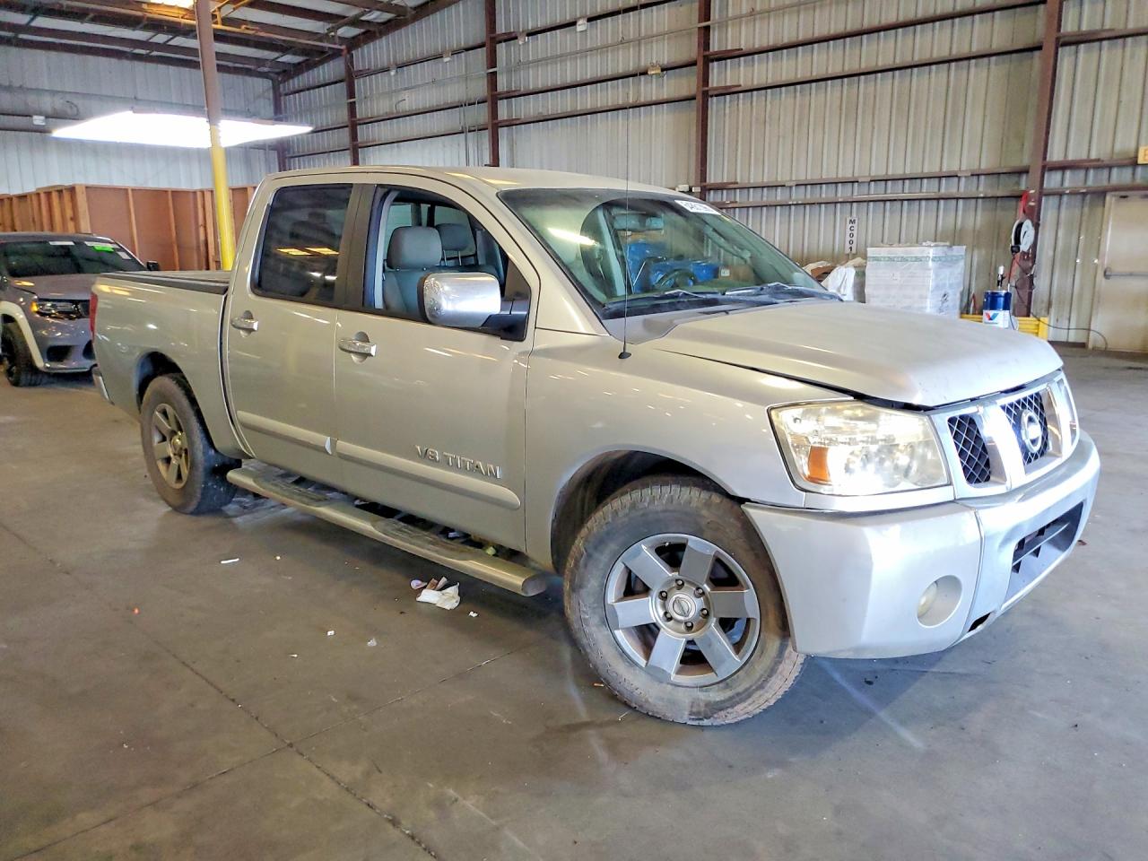 2007 Nissan Titan Xe Ffv Silver vin: 1N6BA07A27N230945