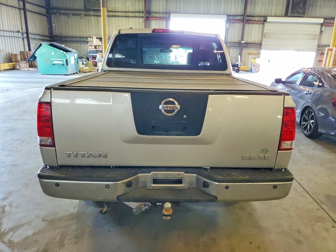 2007 Nissan Titan Xe Ffv Silver vin: 1N6BA07A27N230945