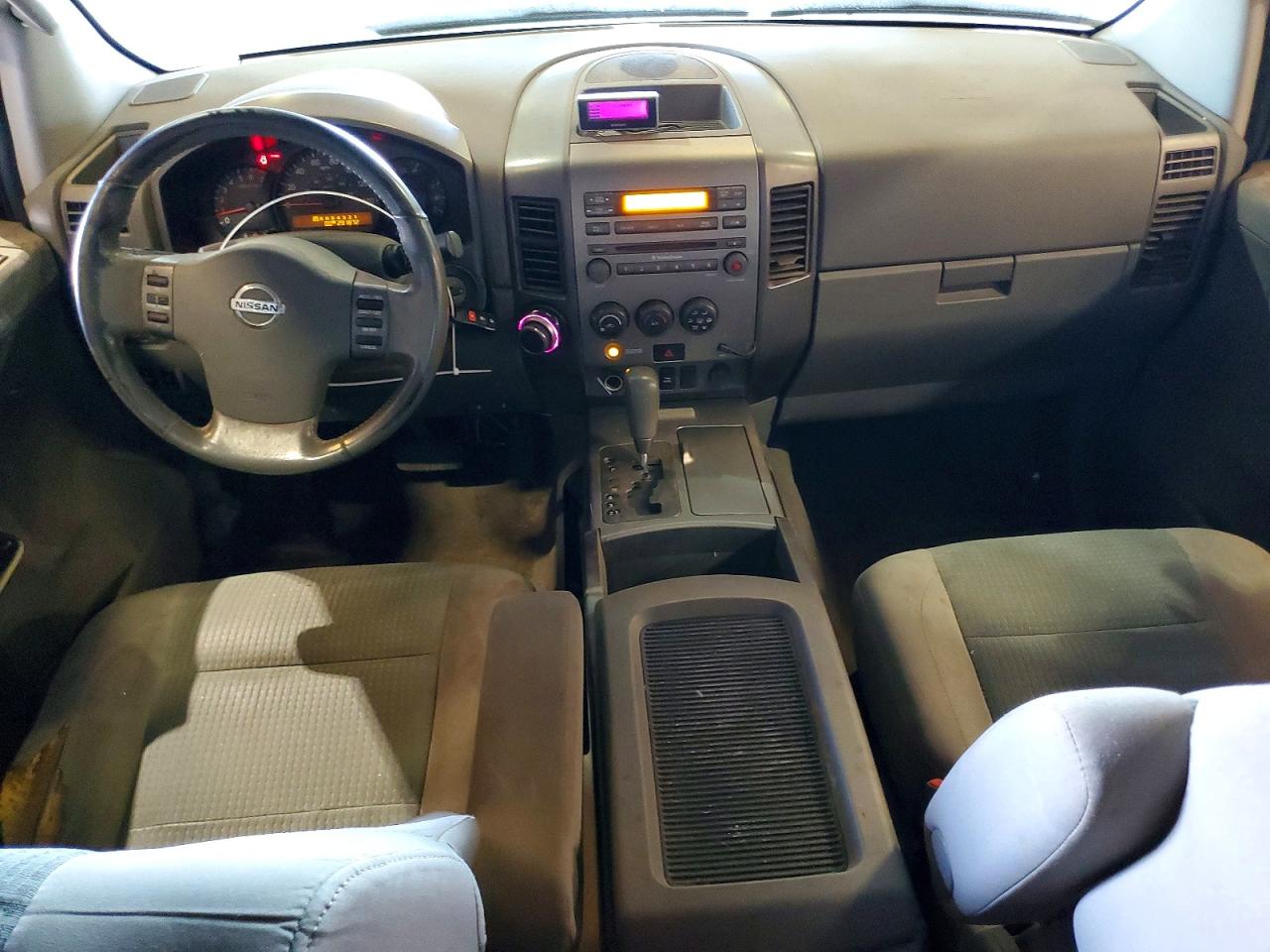 2007 Nissan Titan Xe Ffv Silver vin: 1N6BA07A27N230945