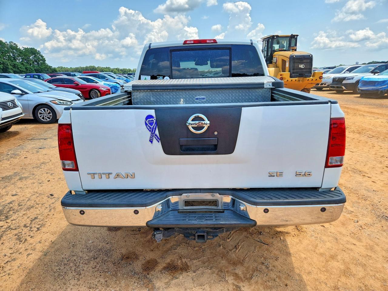 2006 Nissan Titan Xe Ffv White vin: 1N6BA07A36N571592