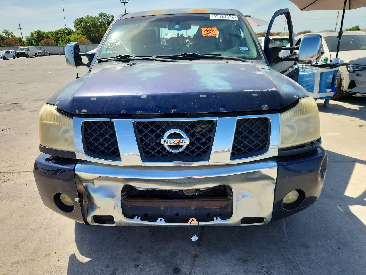 2006 Nissan Titan Xe Ffv Blue vin: 1N6BA07A46N521705