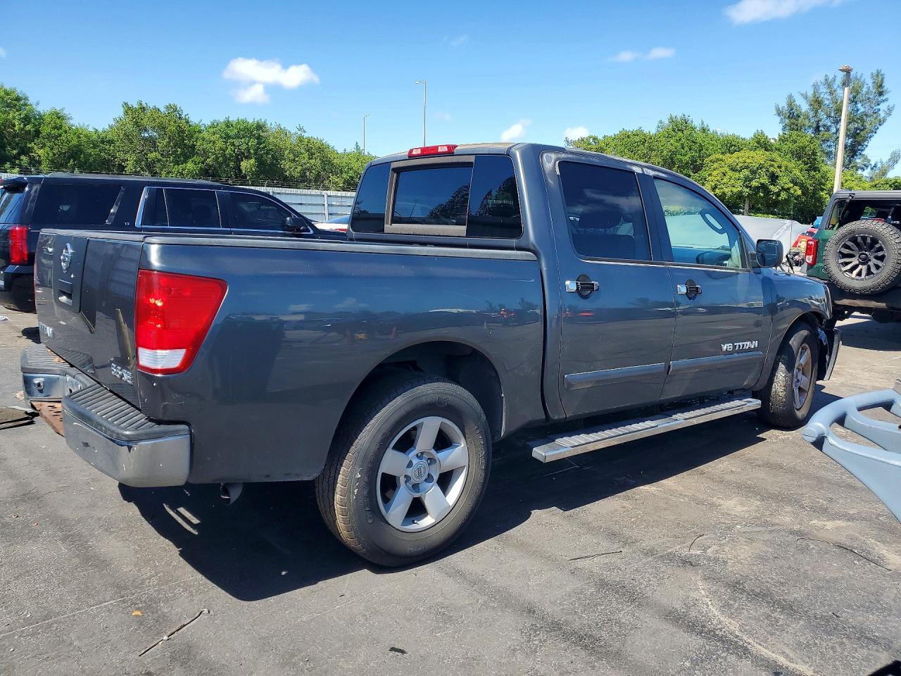 2006 Nissan Titan Xe Ffv Gray vin: 1N6BA07A46N538018