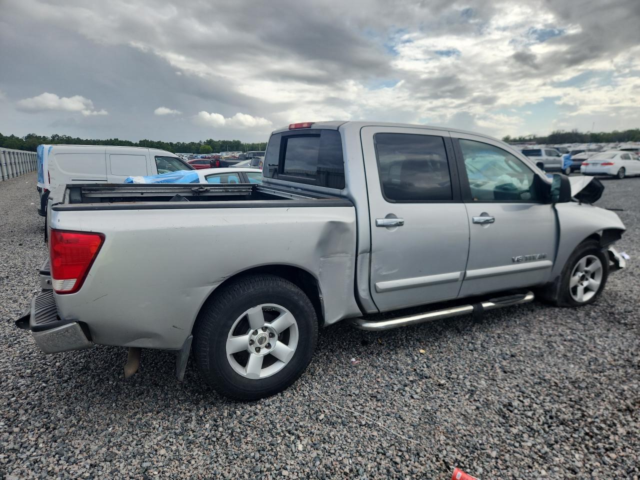 2006 Nissan Titan Xe Ffv Silver vin: 1N6BA07A46N568961