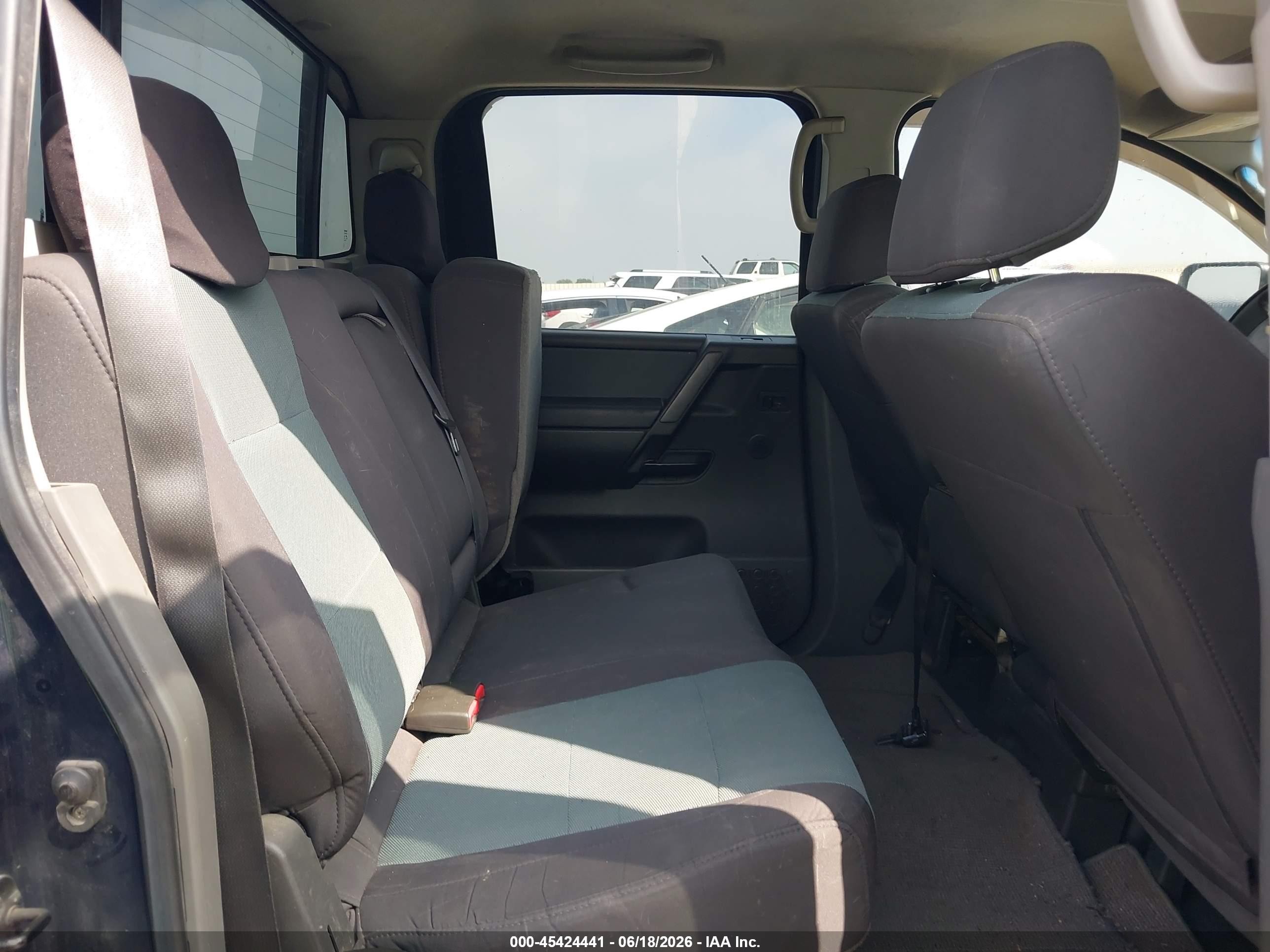 2007 Nissan Titan Xe Blue vin: 1N6BA07A47N239260