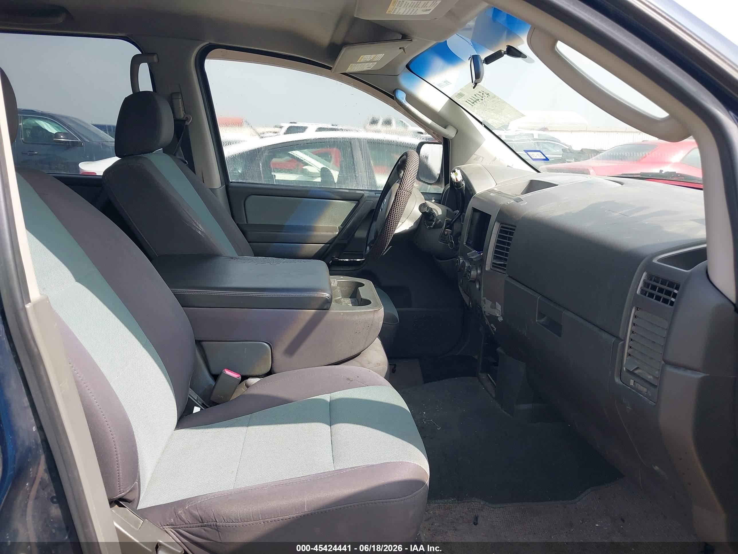 2007 Nissan Titan Xe Blue vin: 1N6BA07A47N239260