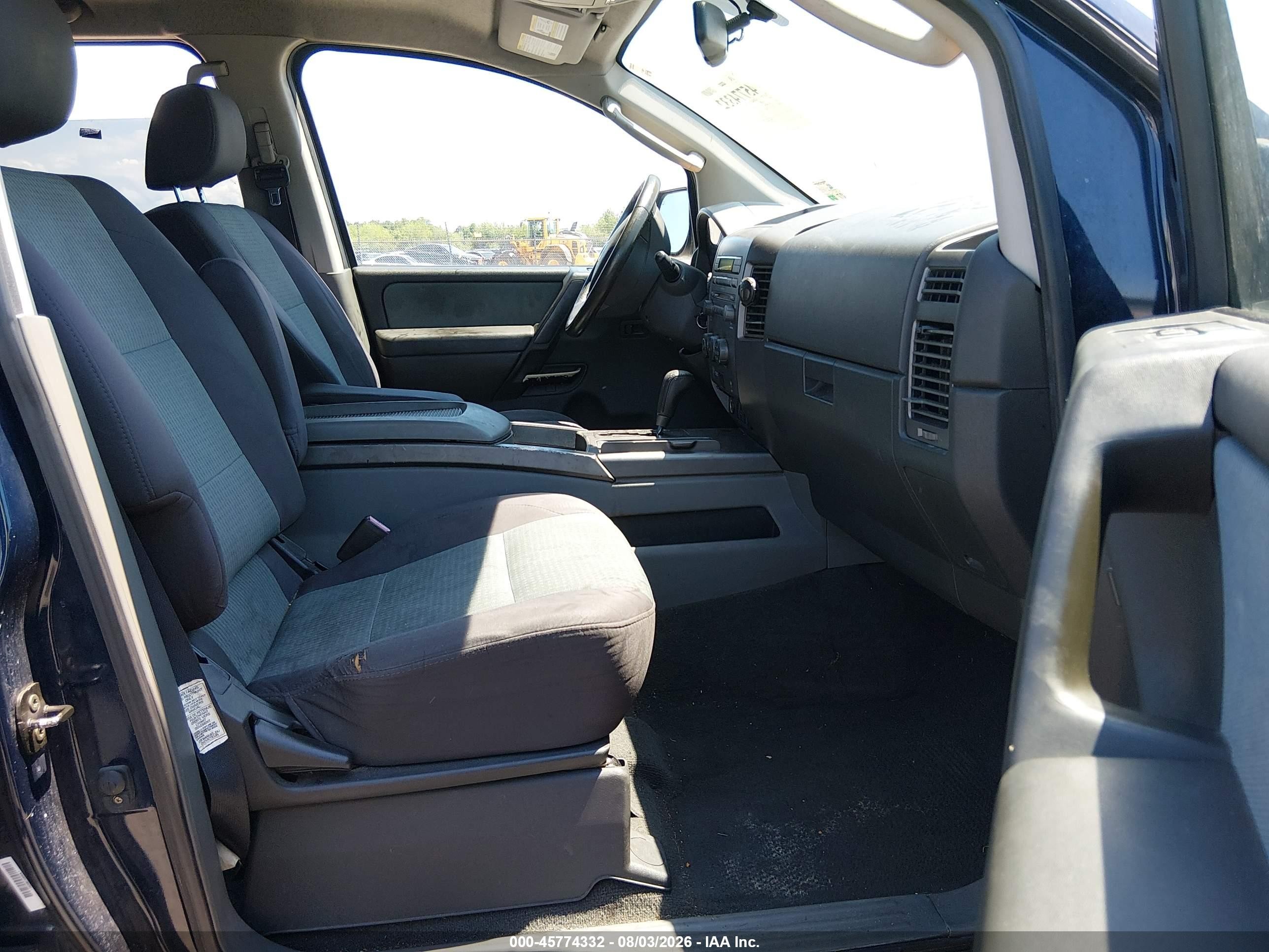2007 Nissan Titan Se Blue vin: 1N6BA07A47N239470