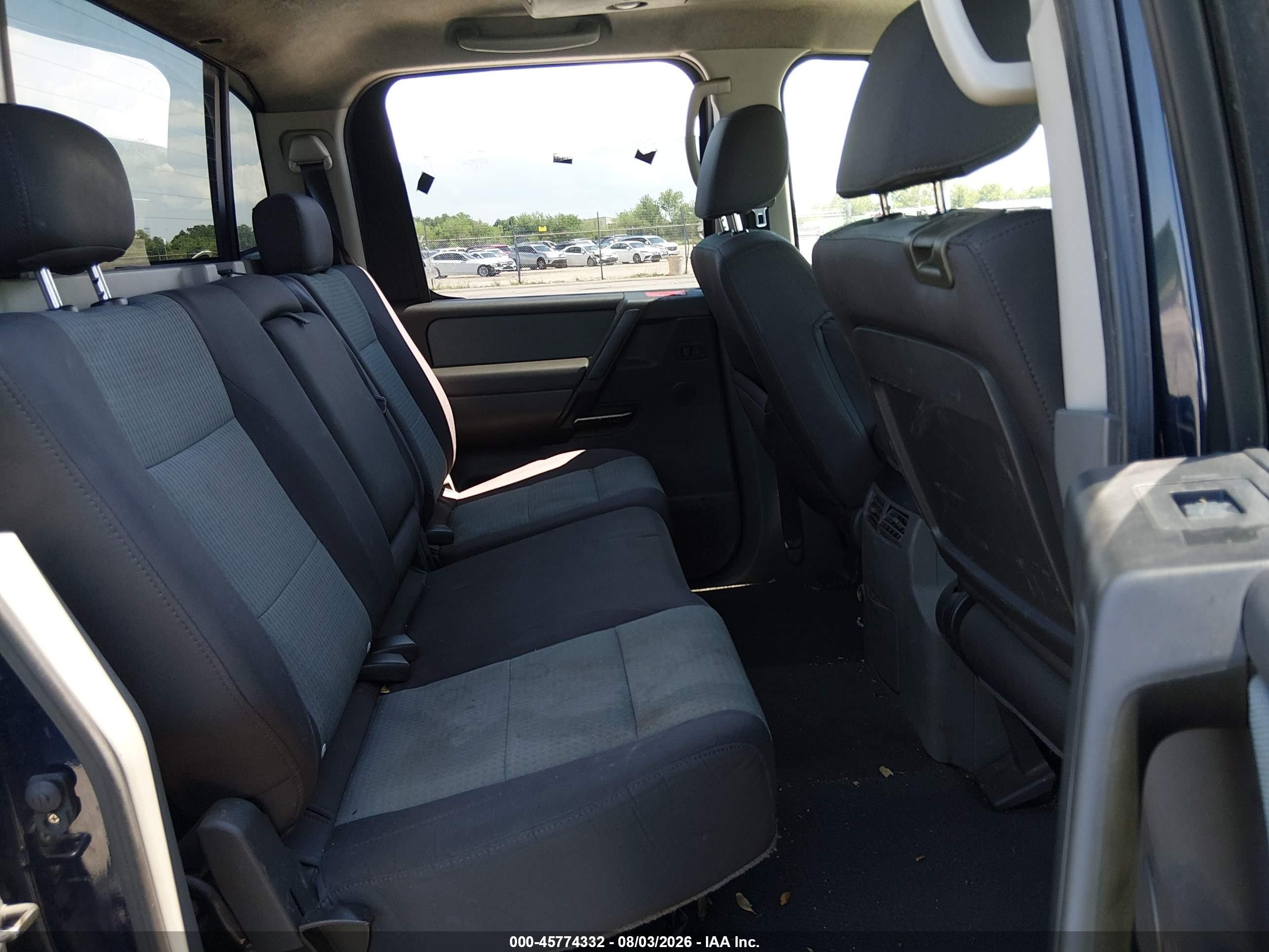 2007 Nissan Titan Se Blue vin: 1N6BA07A47N239470