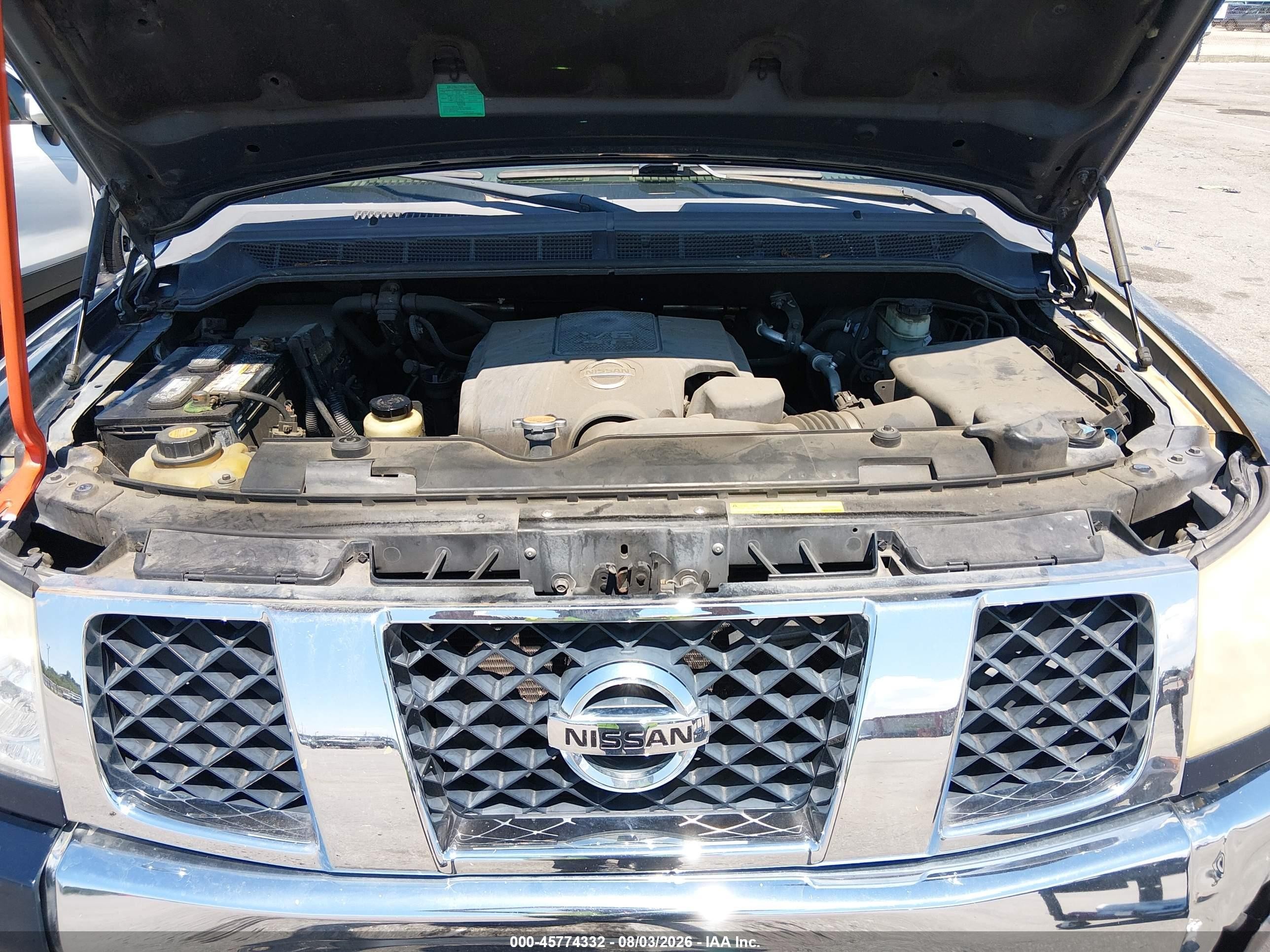 2007 Nissan Titan Se Blue vin: 1N6BA07A47N239470