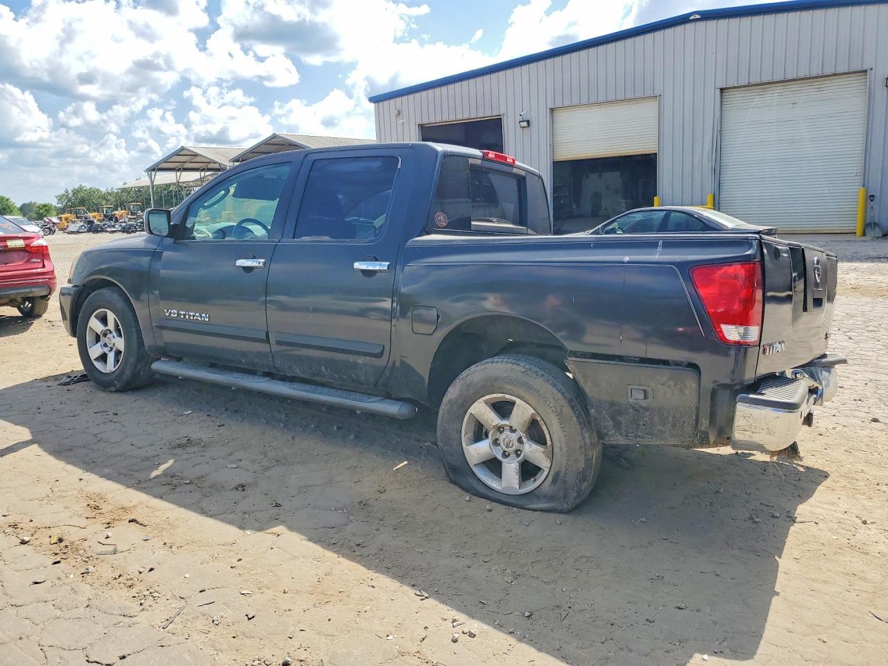 2005 Nissan Titan Xe Black vin: 1N6BA07A55N550399