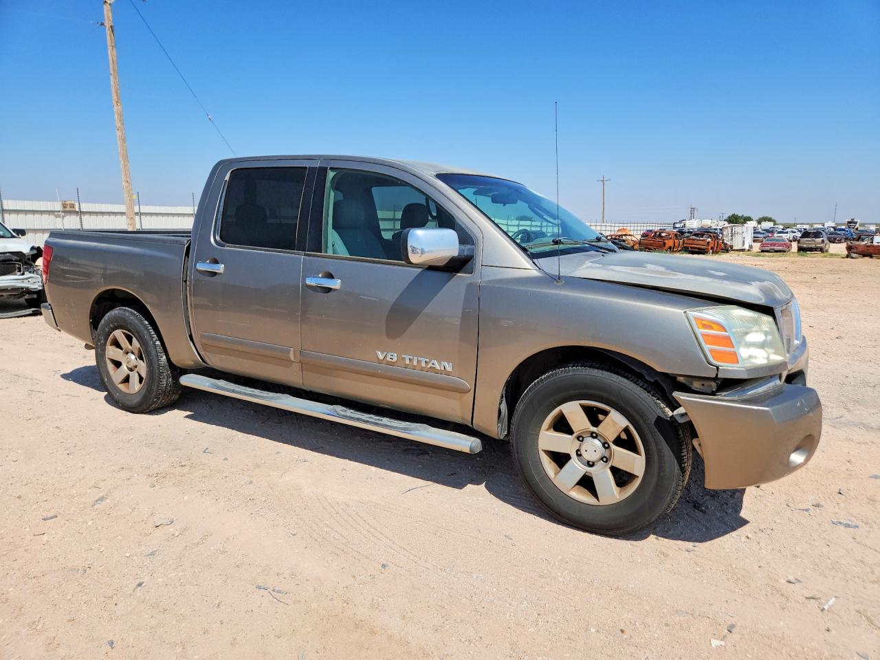2006 Nissan Titan Xe Ffv Tan vin: 1N6BA07A56N502581