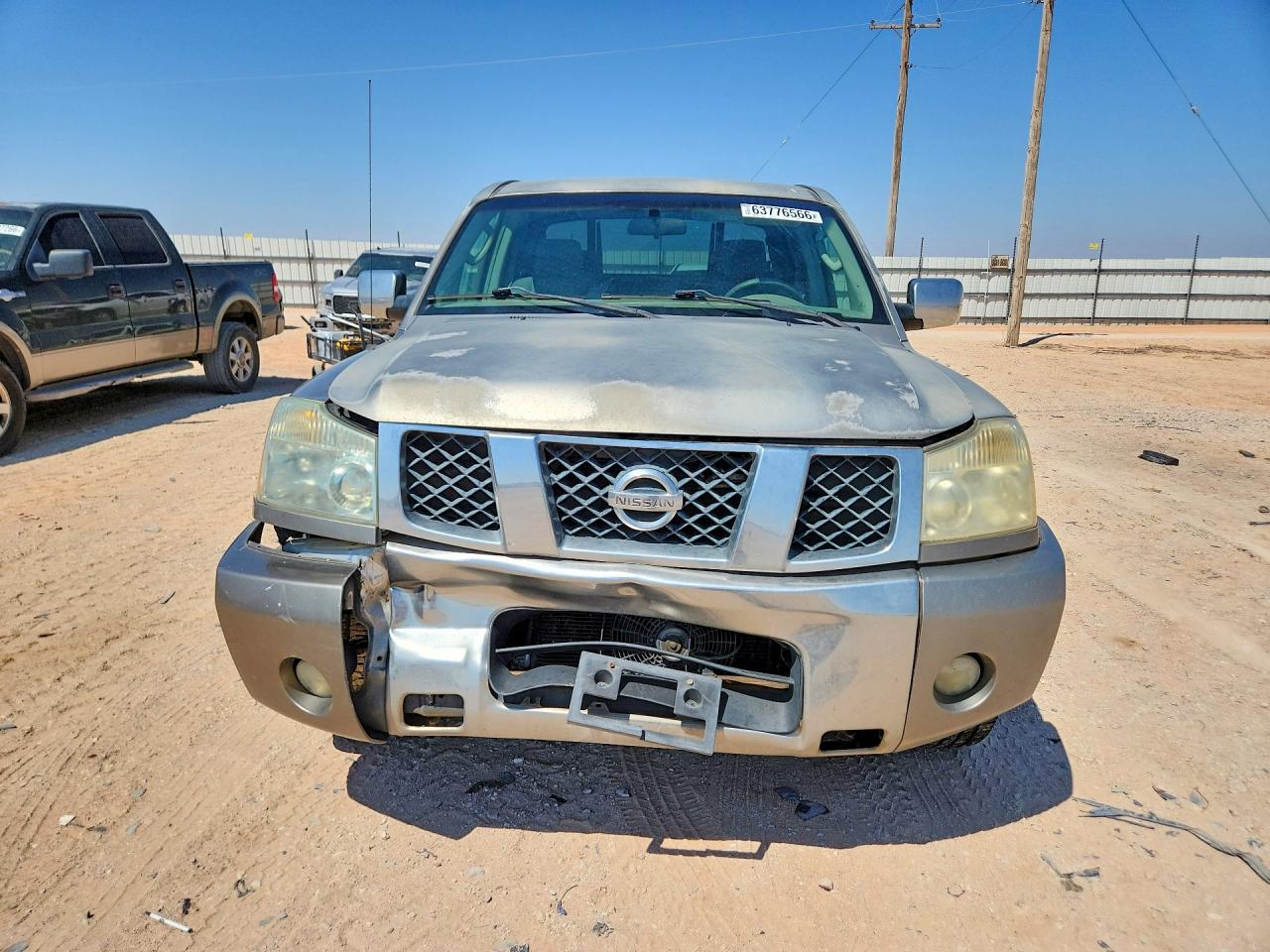 2006 Nissan Titan Xe Ffv Tan vin: 1N6BA07A56N502581