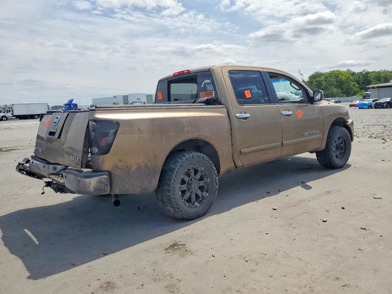 2005 Nissan Titan Xe Tan vin: 1N6BA07A65N536463