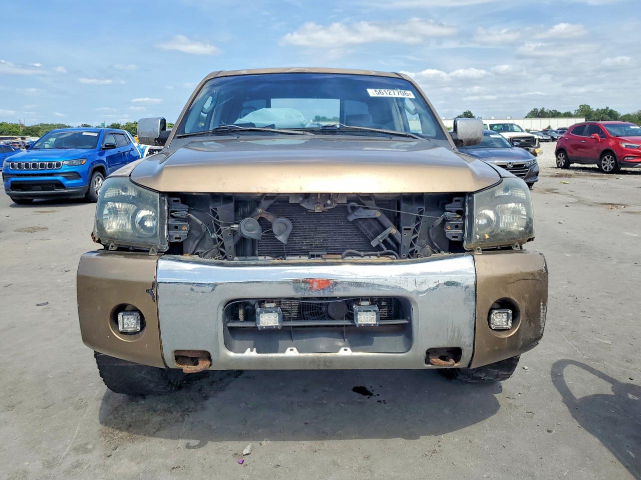 2005 Nissan Titan Xe Tan vin: 1N6BA07A65N536463