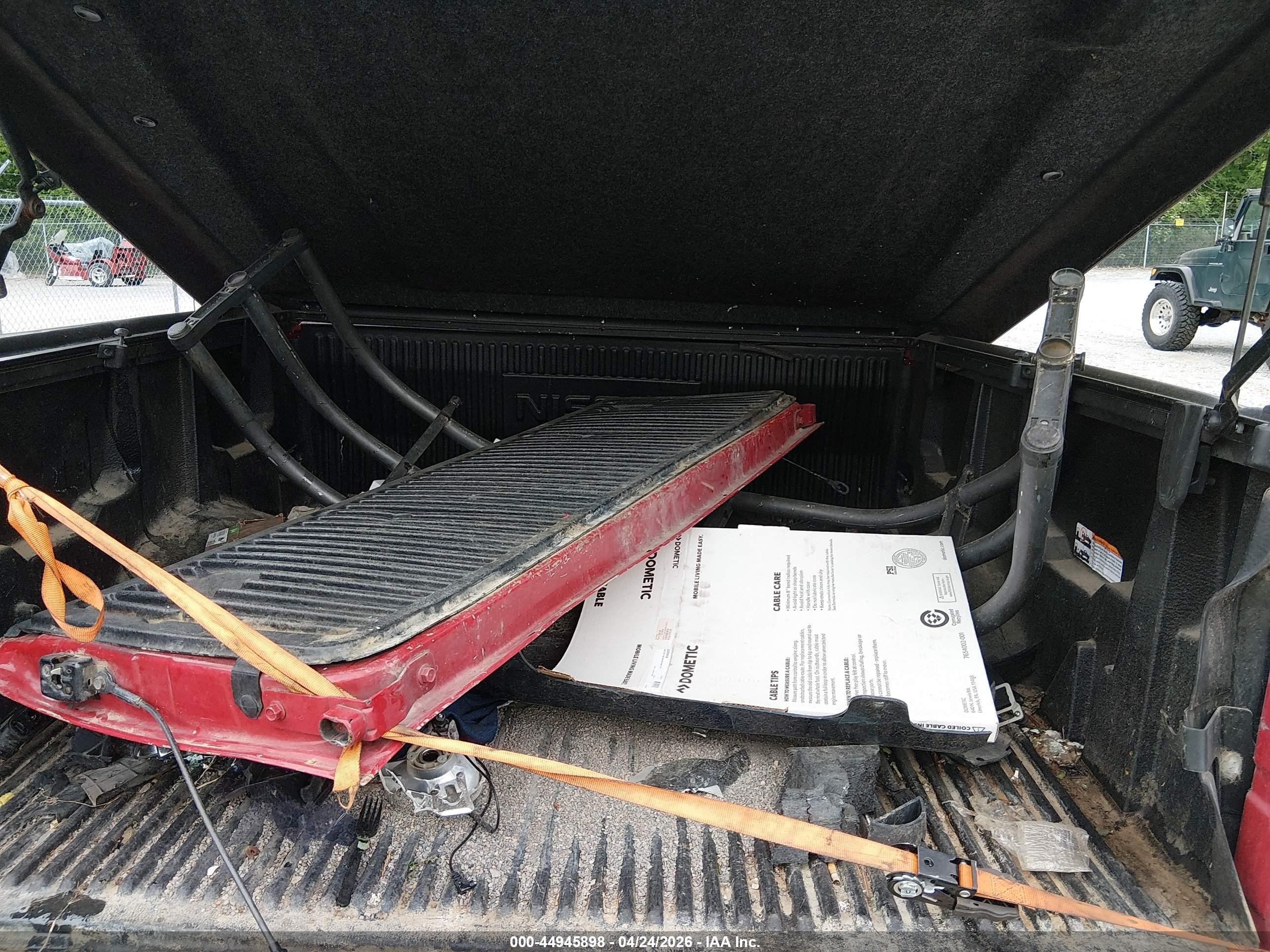 2006 Nissan Titan Se Красный vin: 1N6BA07A66N532222