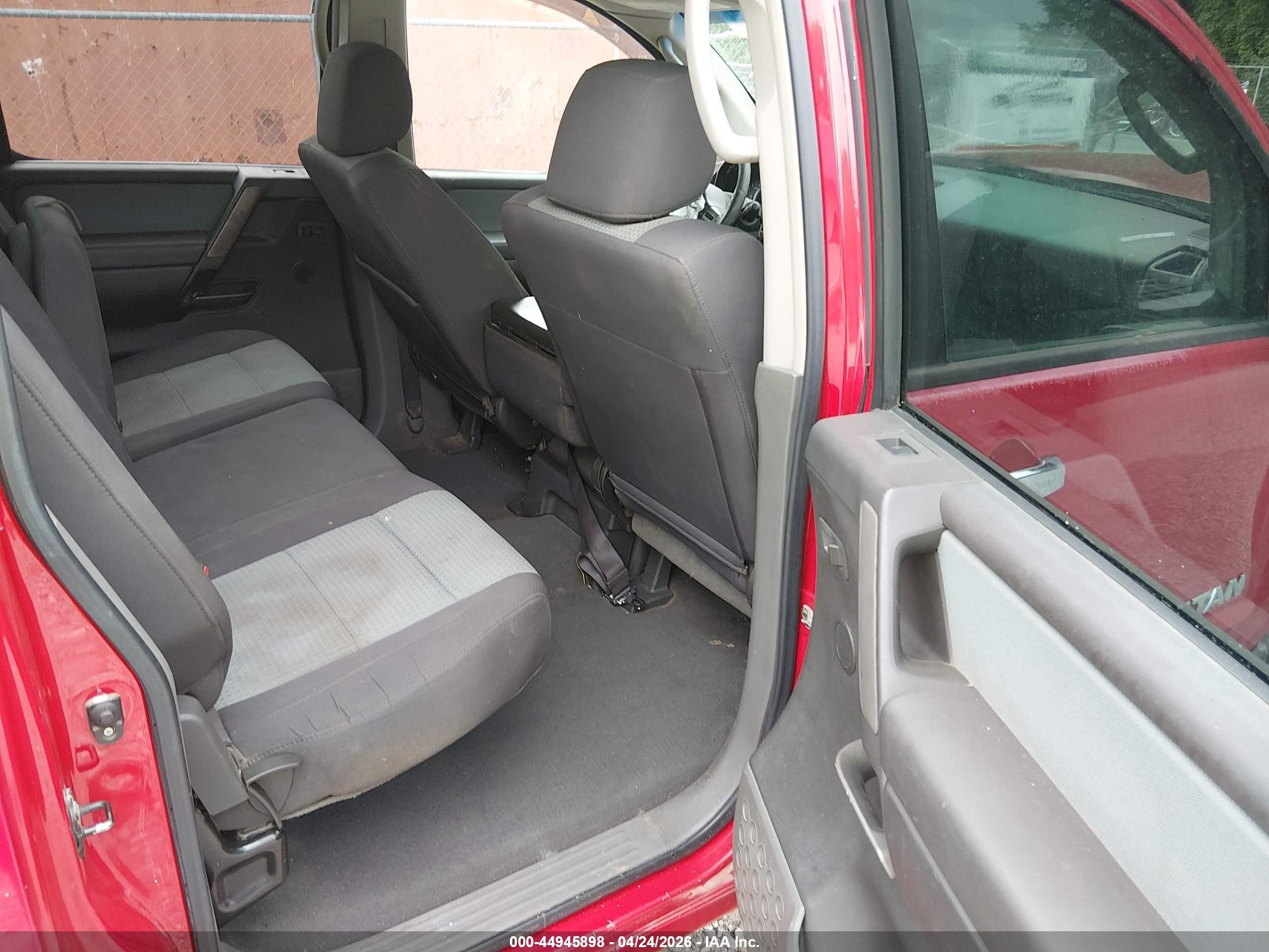 2006 Nissan Titan Se Красный vin: 1N6BA07A66N532222