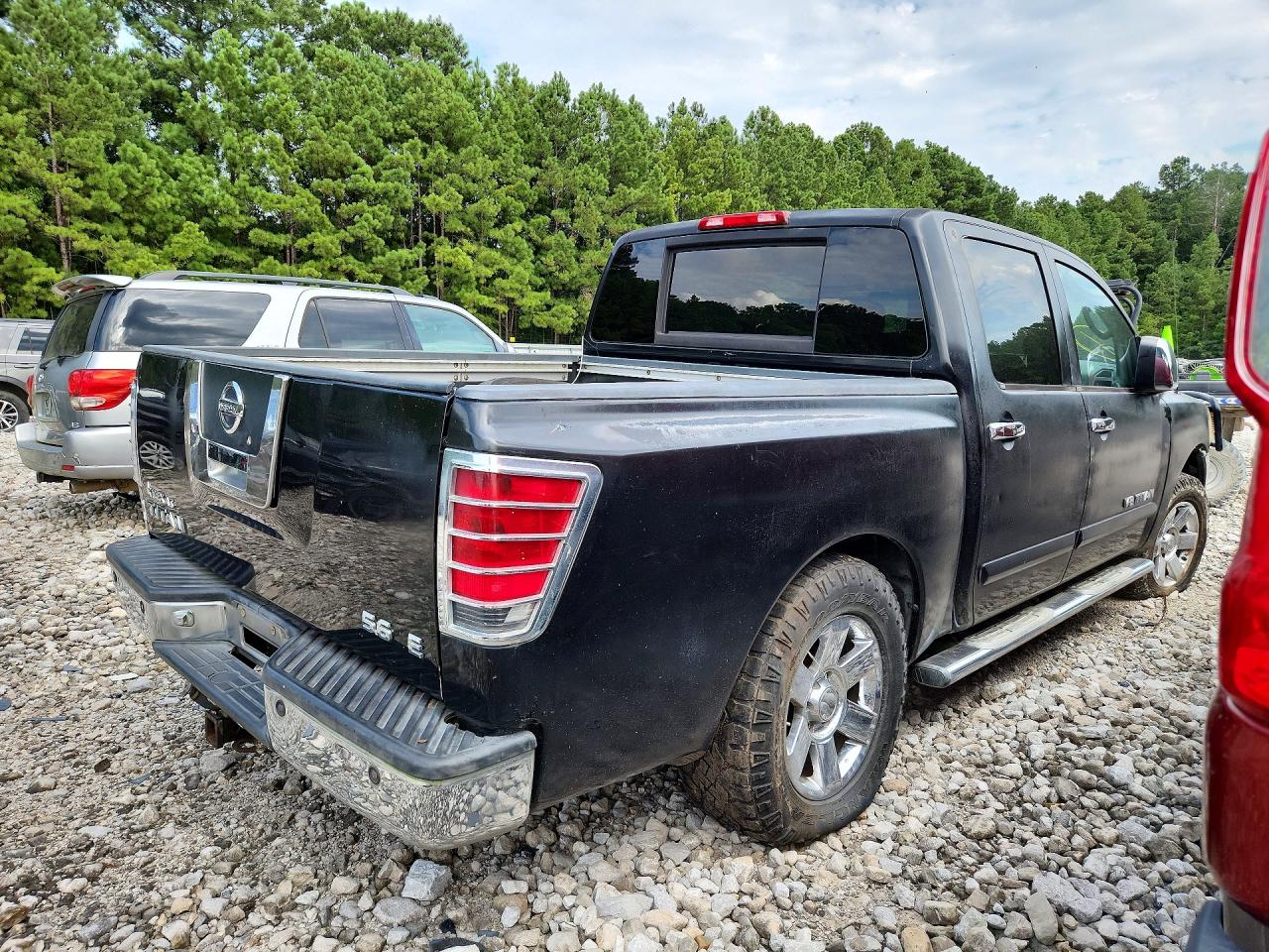2006 Nissan Titan Xe Ffv Черный vin: 1N6BA07A66N563857
