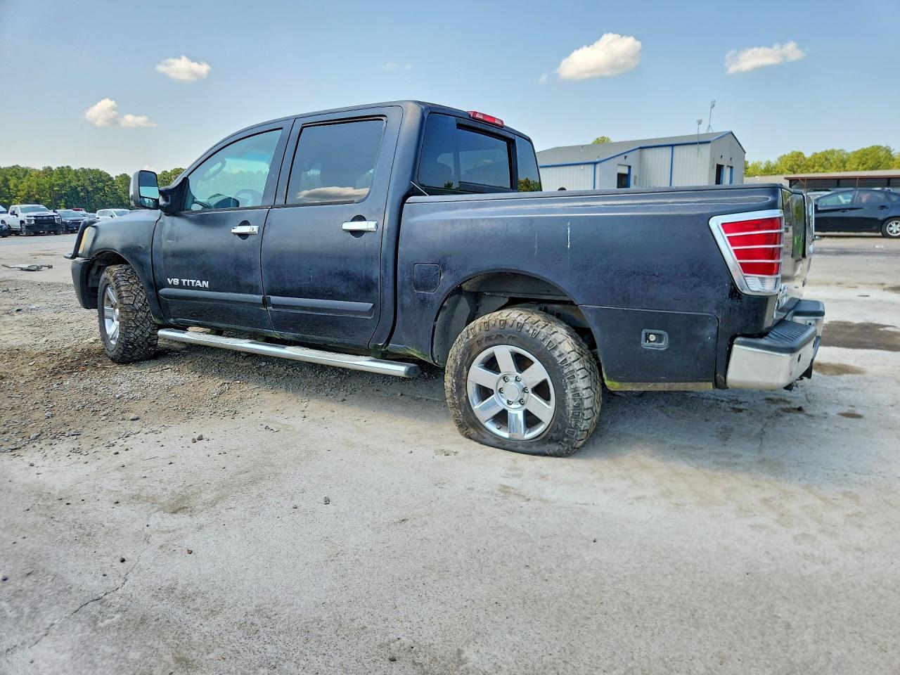 2006 Nissan Titan Xe Ffv Черный vin: 1N6BA07A66N563857