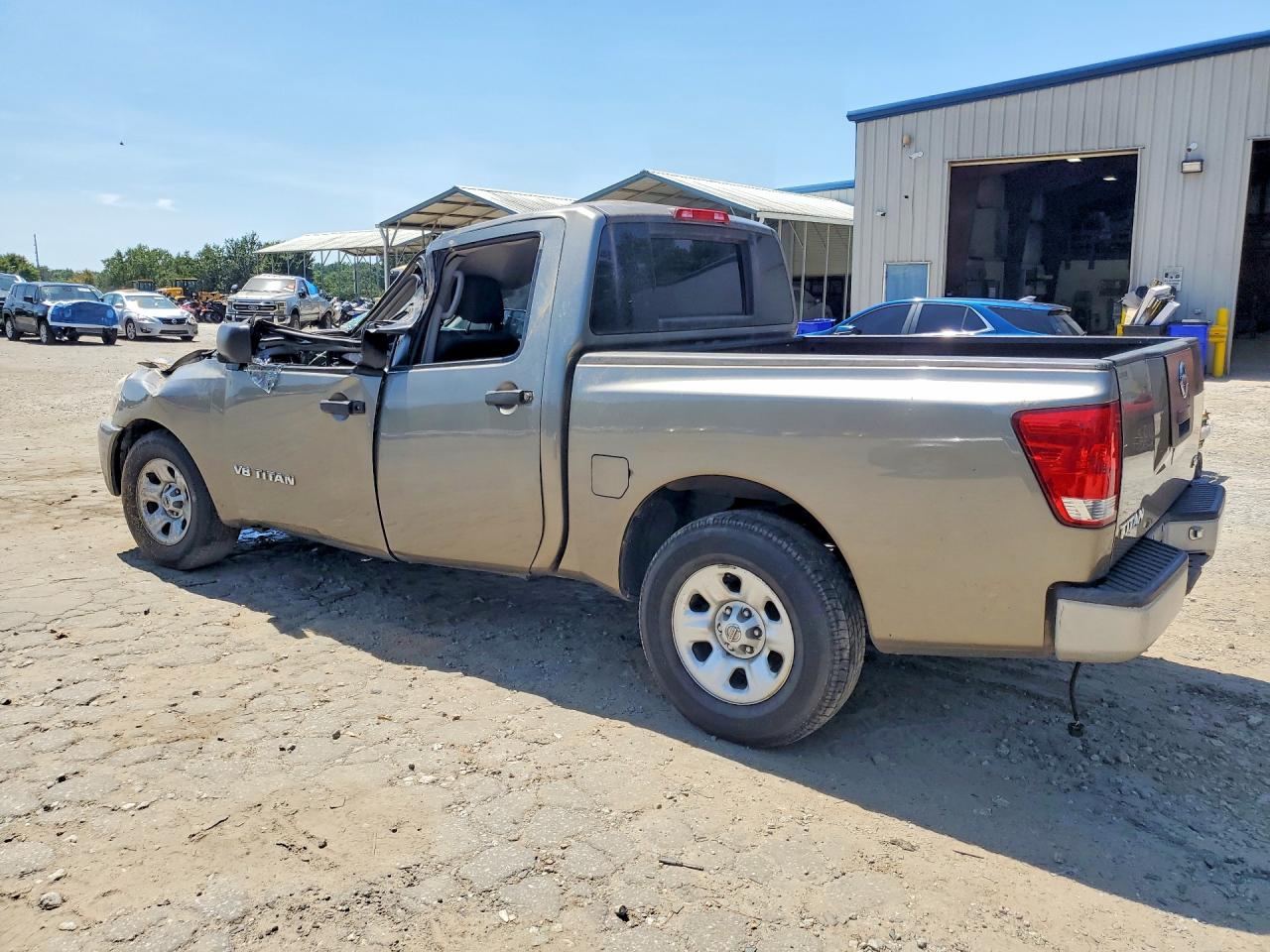 2006 Nissan Titan Xe Ffv Gray vin: 1N6BA07A66N569643