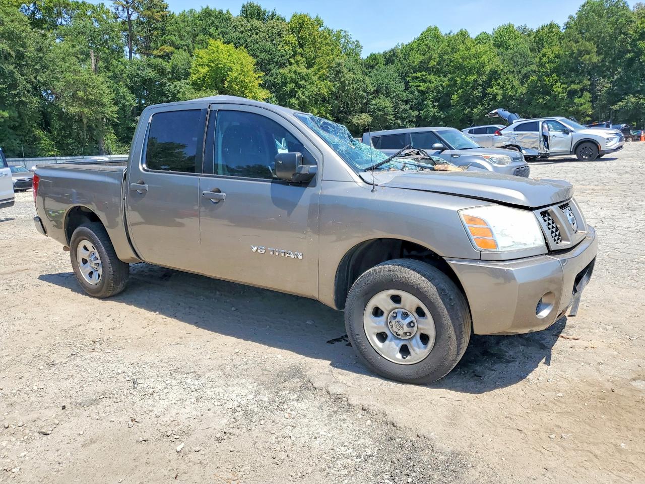 2006 Nissan Titan Xe Ffv Gray vin: 1N6BA07A66N569643