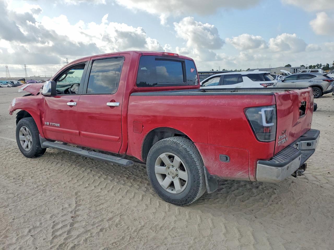 2007 Nissan Titan Xe Ffv Red vin: 1N6BA07A67N219091