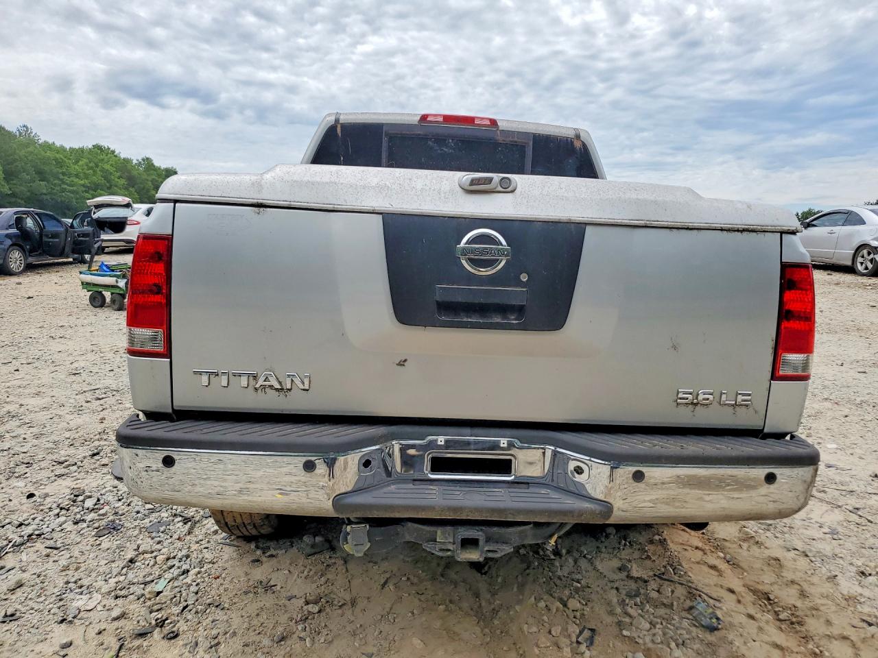 2005 Nissan Titan Xe Серебряный vin: 1N6BA07A75N544748