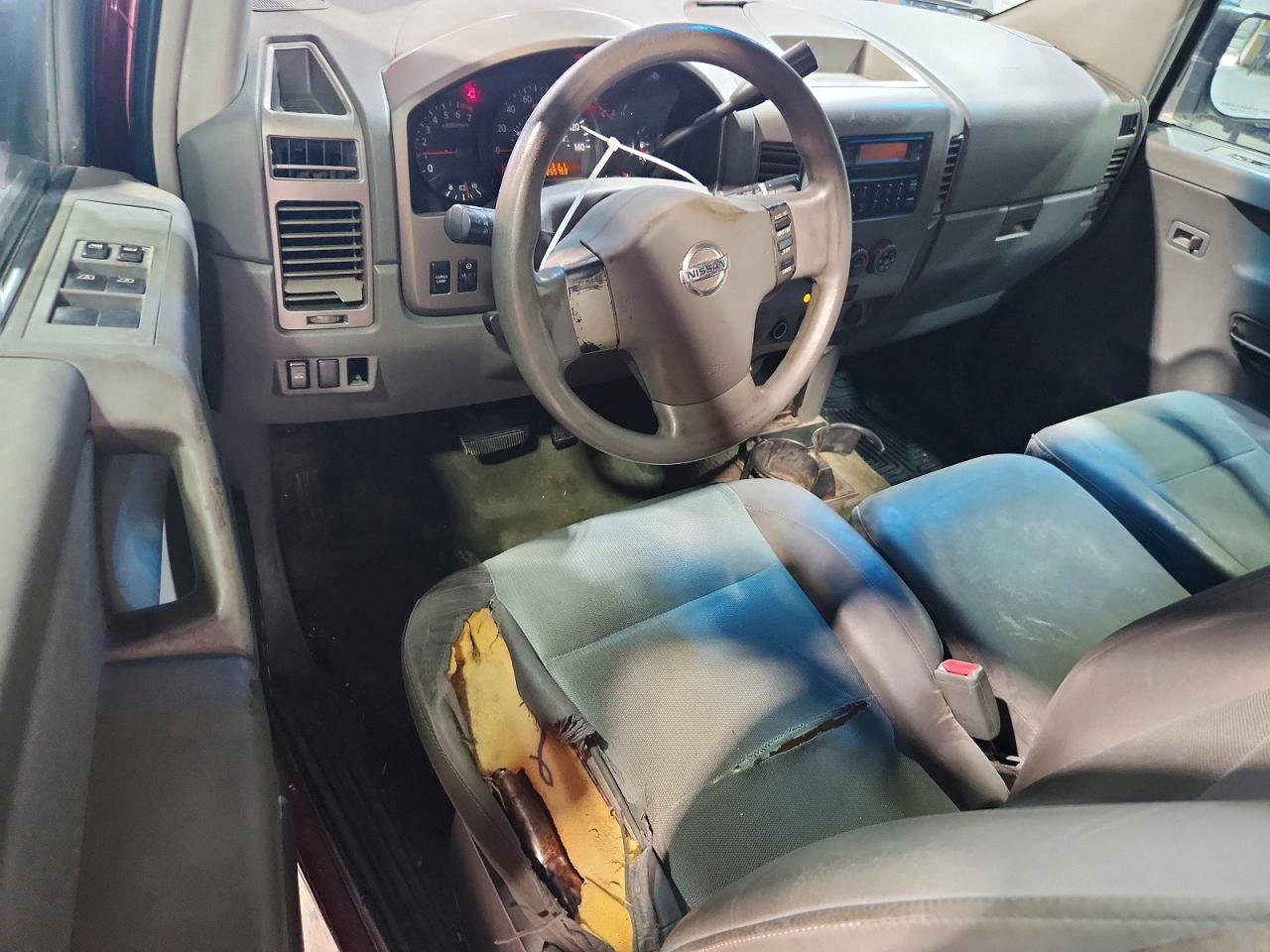 2006 Nissan Titan Xe Ffv Maroon vin: 1N6BA07A76N506177