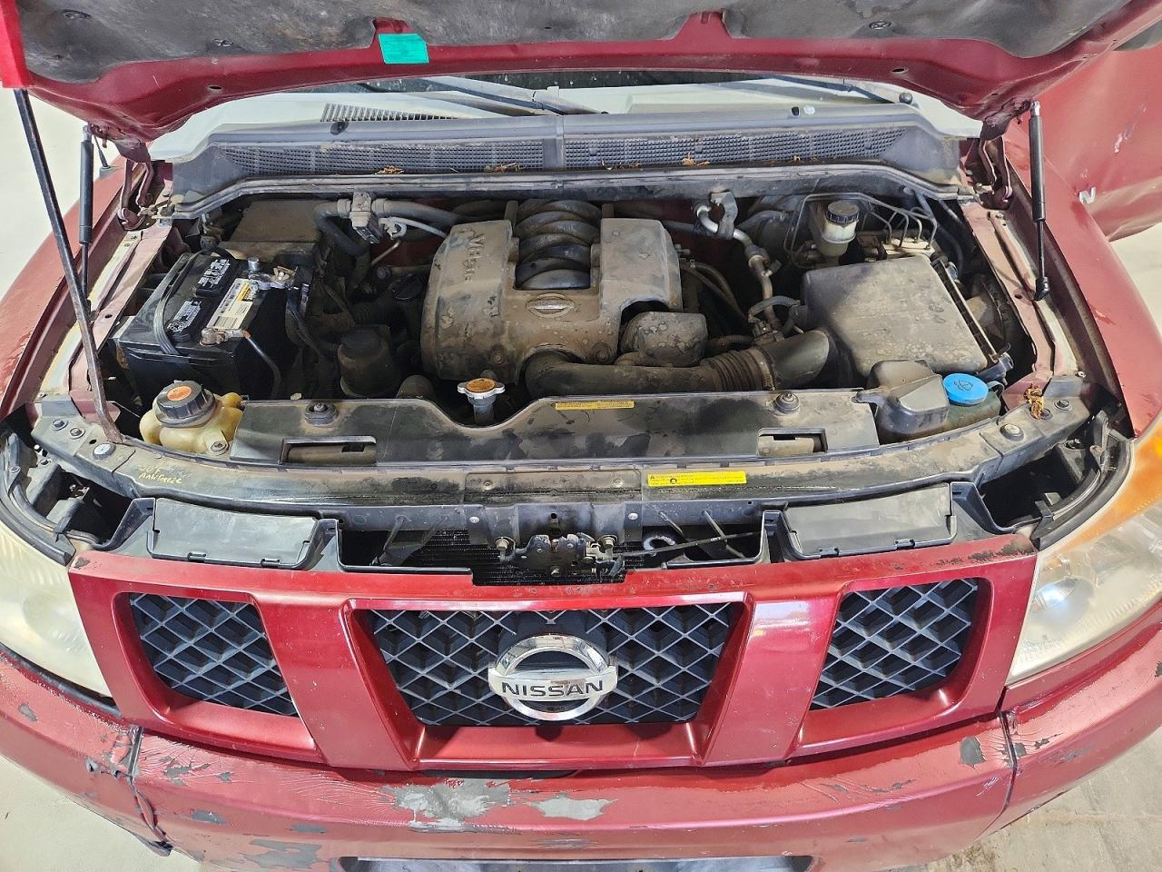 2006 Nissan Titan Xe Ffv Maroon vin: 1N6BA07A76N506177