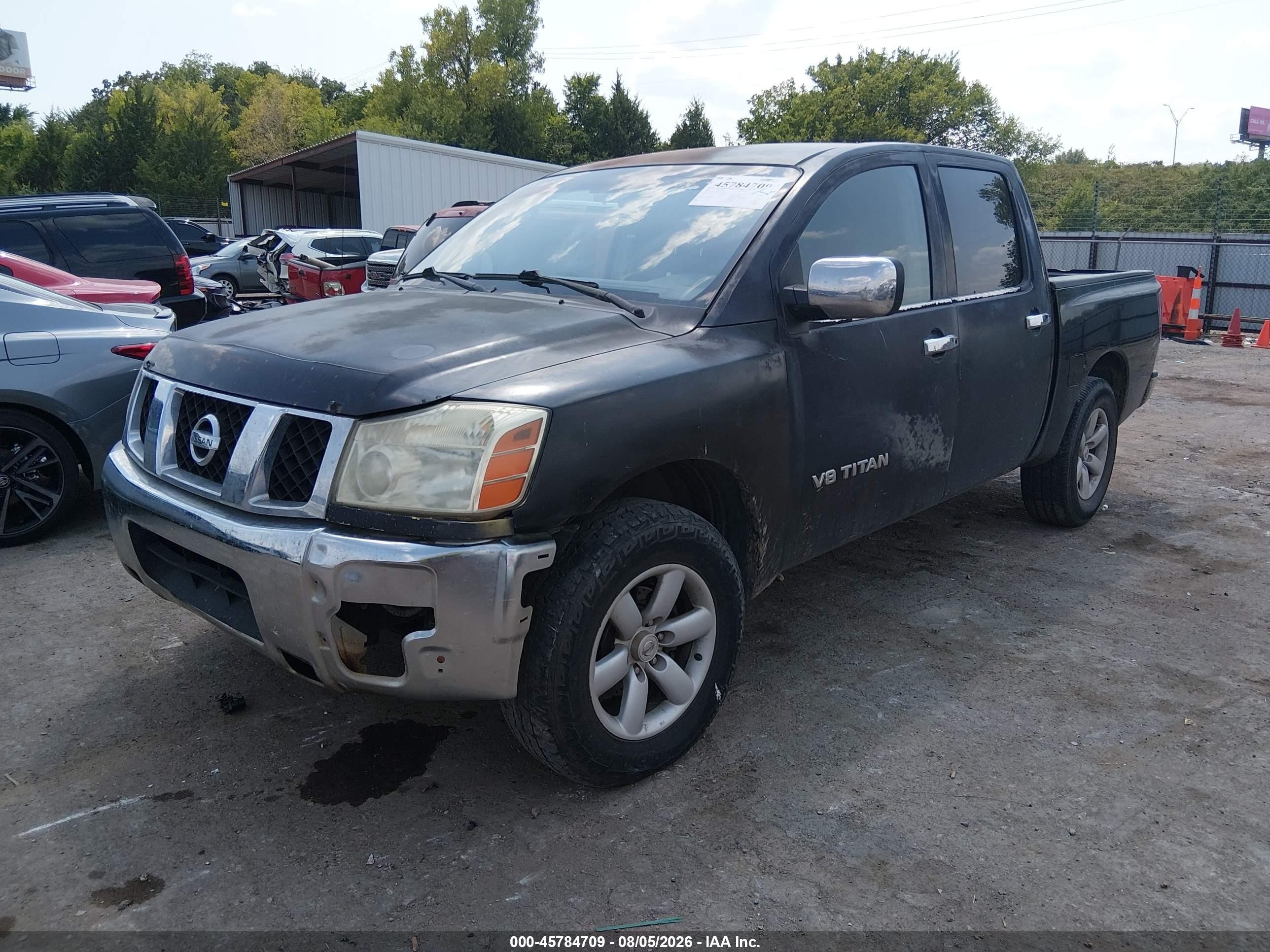 2006 Nissan Titan Xe Black vin: 1N6BA07A76N509919