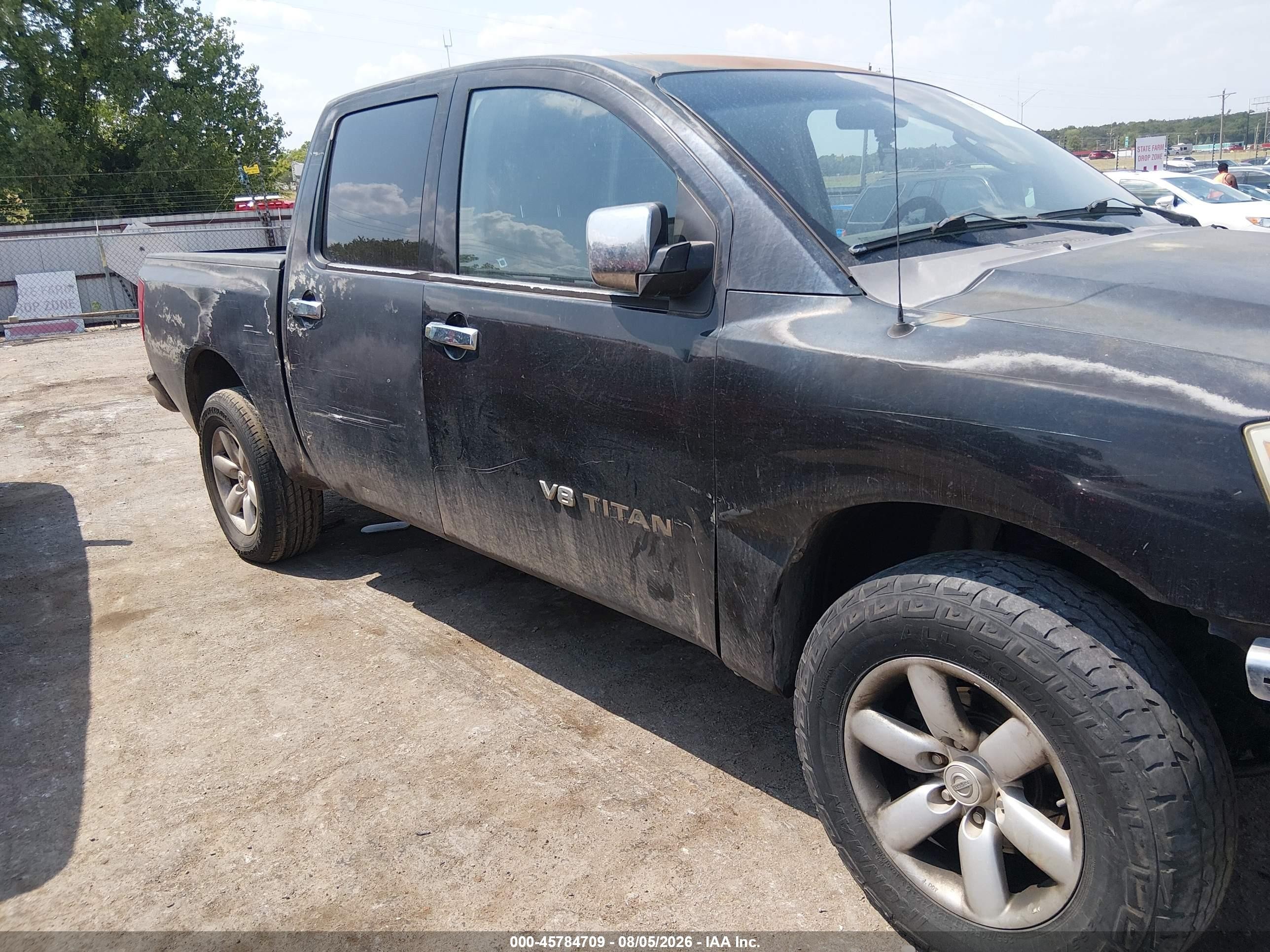 2006 Nissan Titan Xe Black vin: 1N6BA07A76N509919