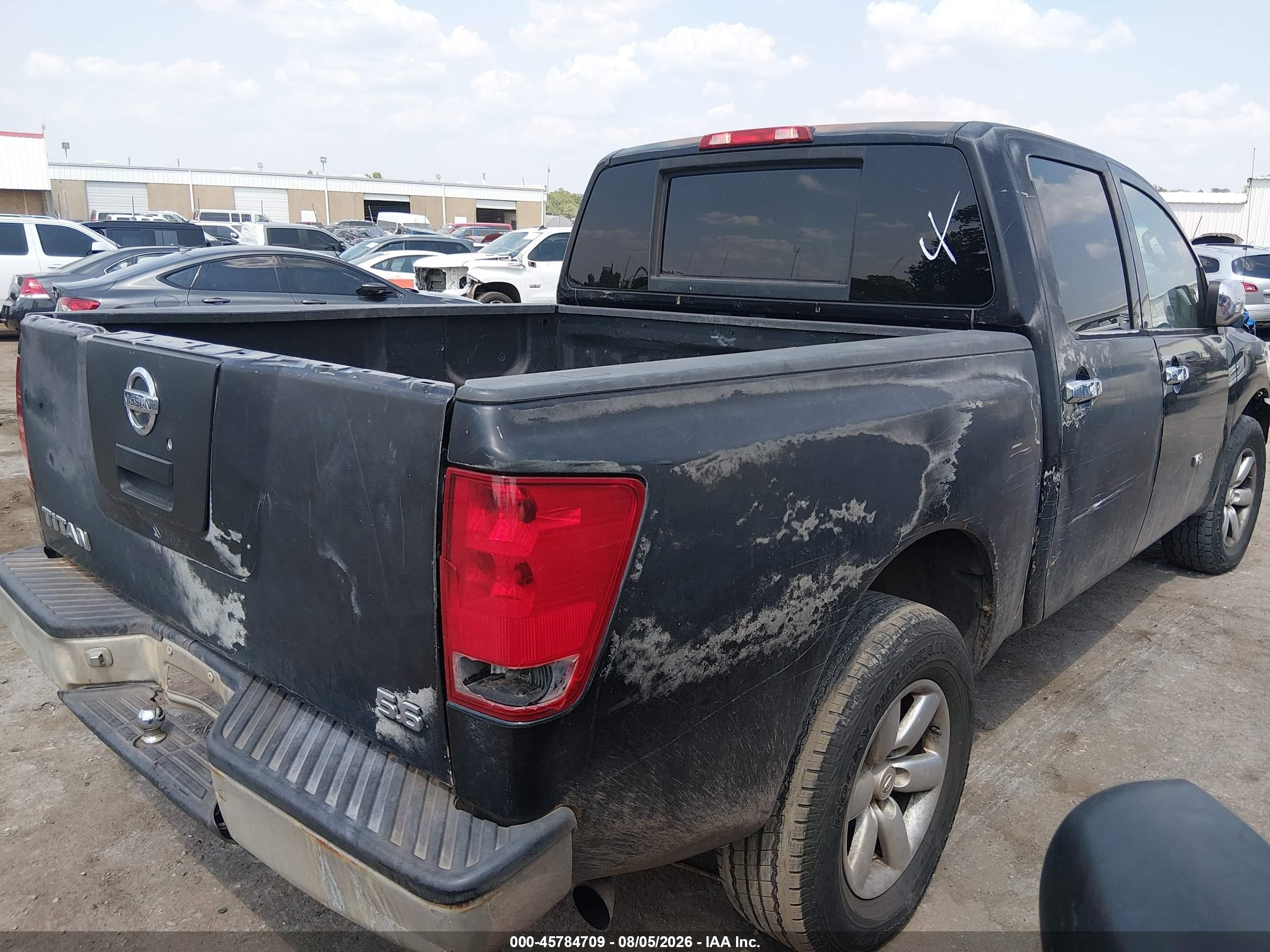 2006 Nissan Titan Xe Black vin: 1N6BA07A76N509919