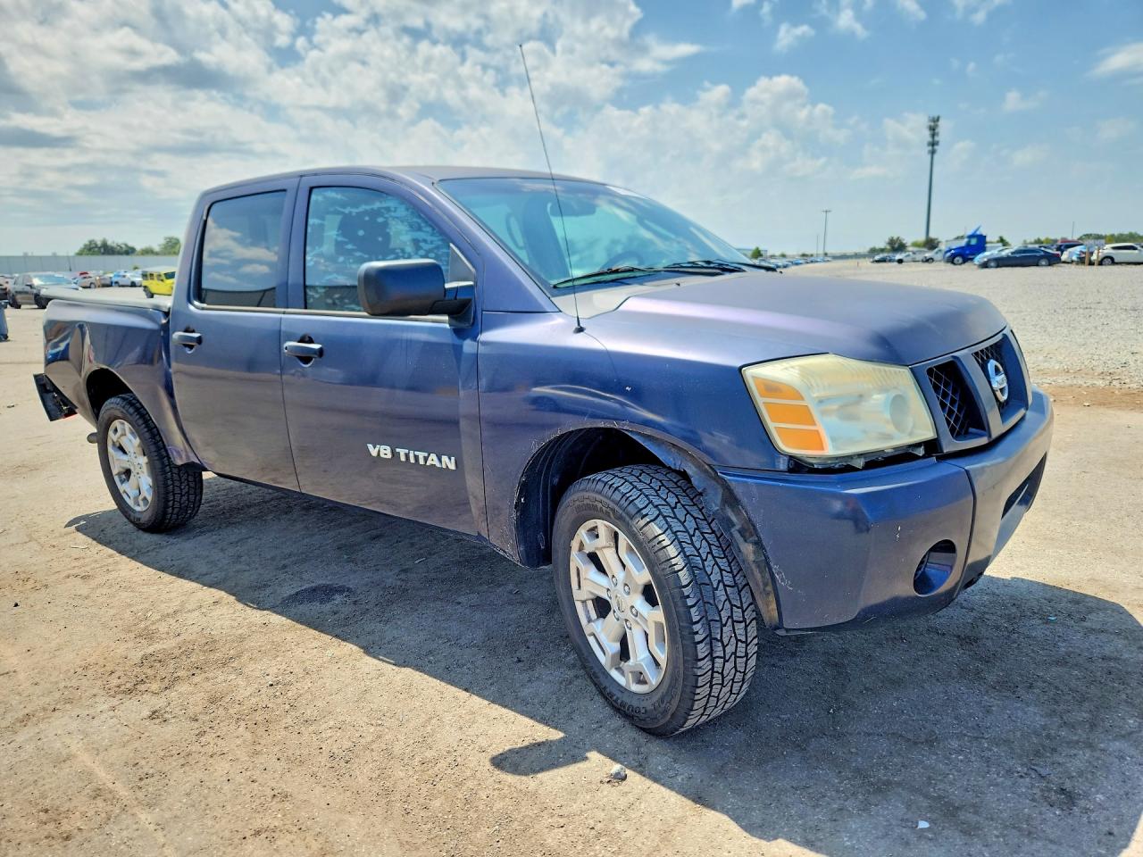 2006 Nissan Titan Xe Ffv Blue vin: 1N6BA07A76N564161