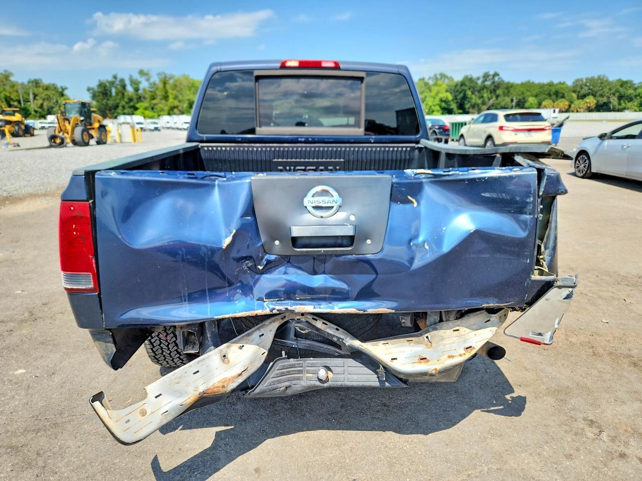 2006 Nissan Titan Xe Ffv Blue vin: 1N6BA07A76N564161