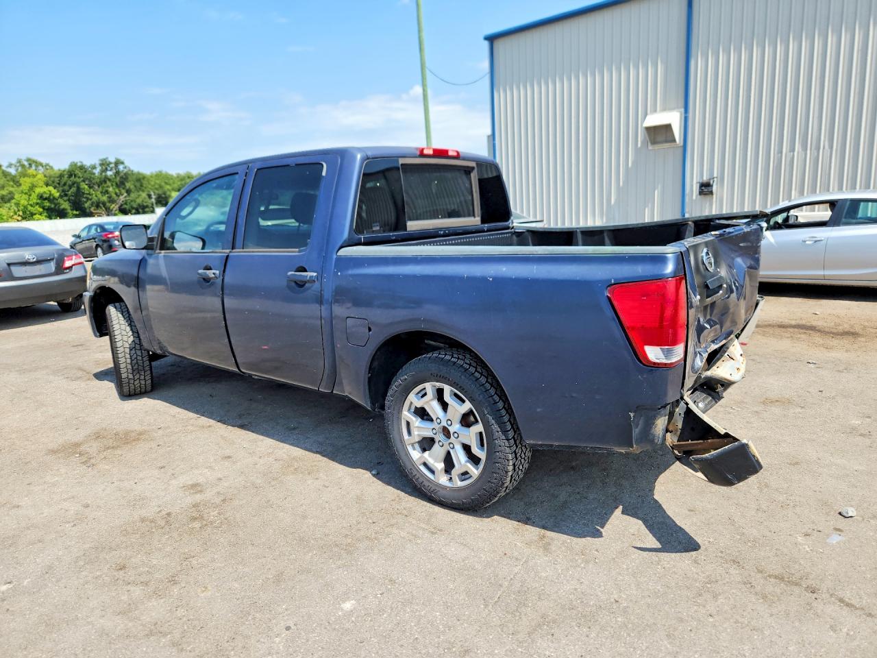 2006 Nissan Titan Xe Ffv Blue vin: 1N6BA07A76N564161