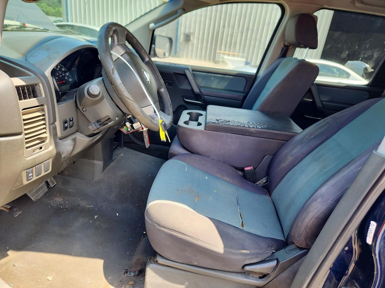 2006 Nissan Titan Xe Ffv Blue vin: 1N6BA07A76N564161
