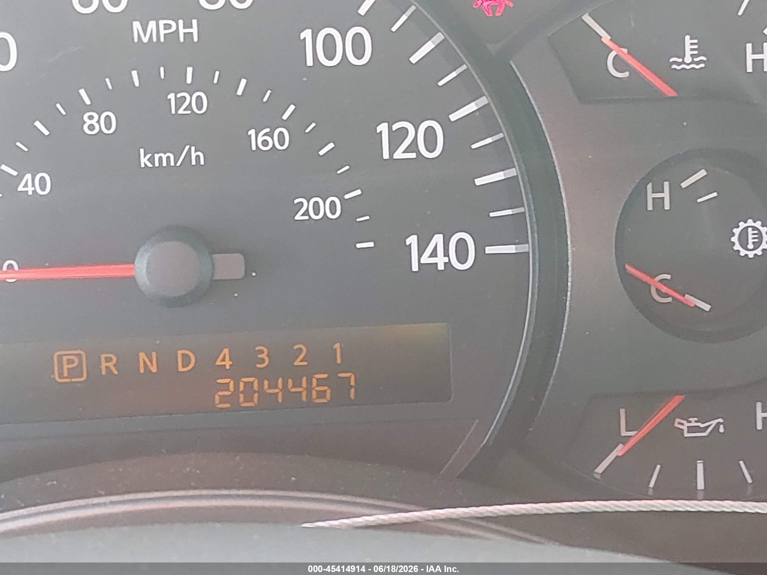 2005 Nissan Titan Le Red vin: 1N6BA07A85N544032