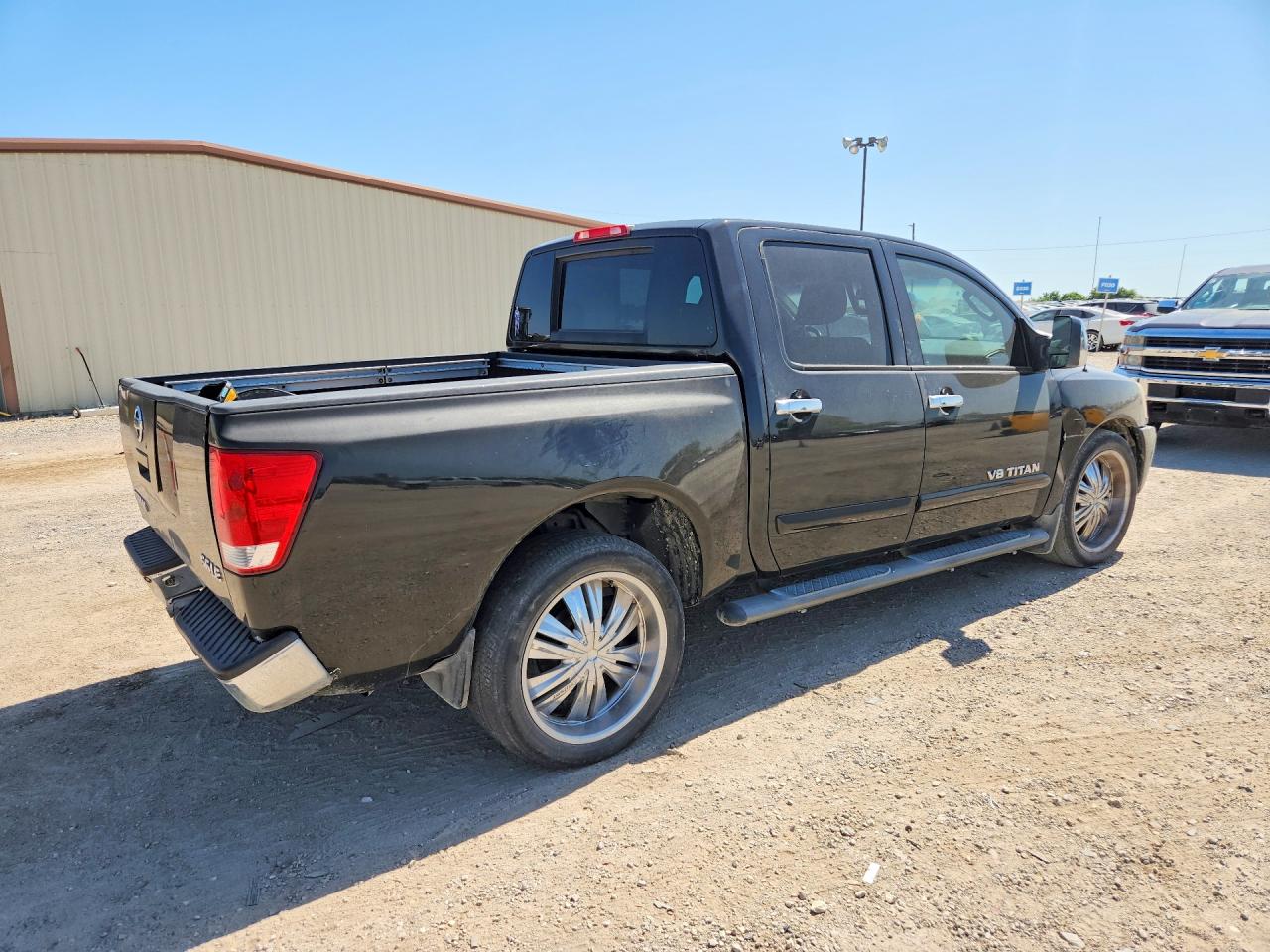 2006 Nissan Titan Xe Ffv Black vin: 1N6BA07A86N512523