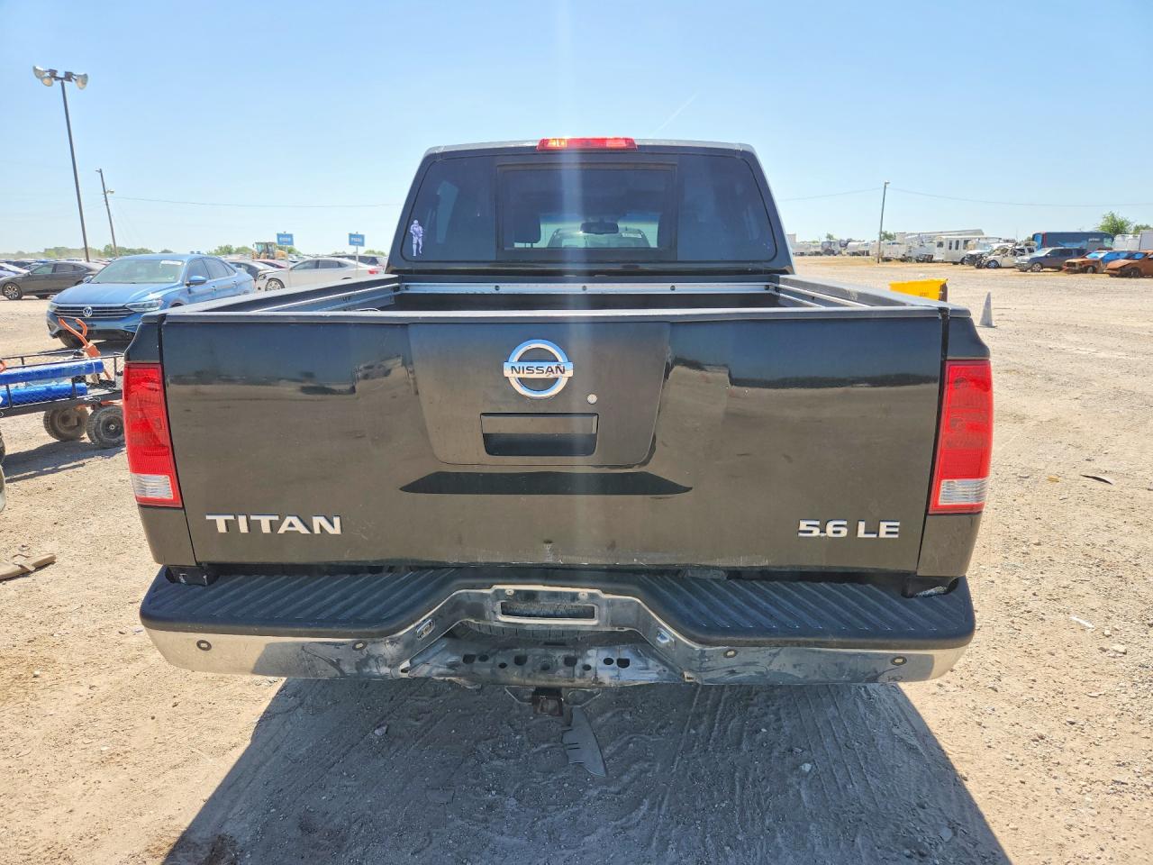 2006 Nissan Titan Xe Ffv Black vin: 1N6BA07A86N512523