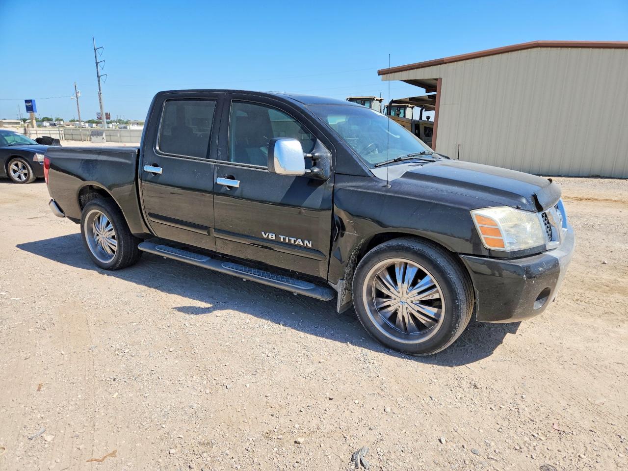 2006 Nissan Titan Xe Ffv Black vin: 1N6BA07A86N512523