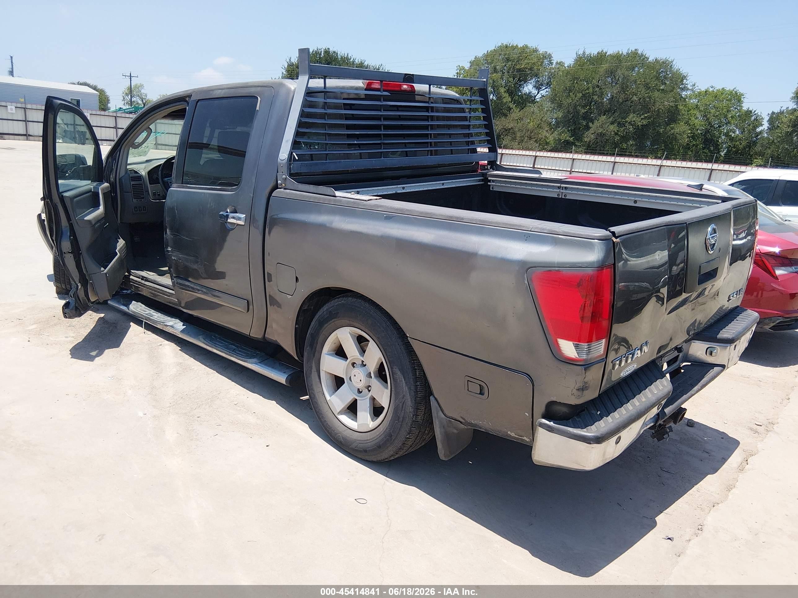 2006 Nissan Titan Le Gray vin: 1N6BA07A86N512974
