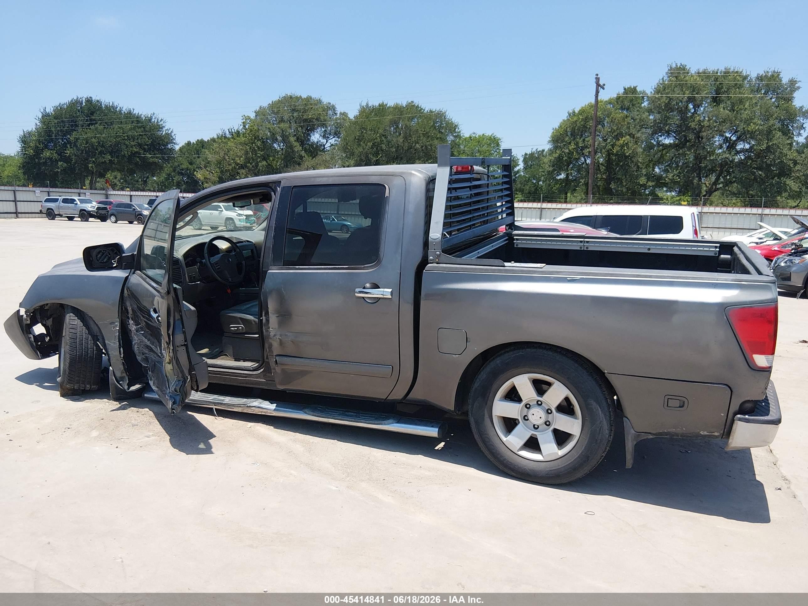 2006 Nissan Titan Le Gray vin: 1N6BA07A86N512974