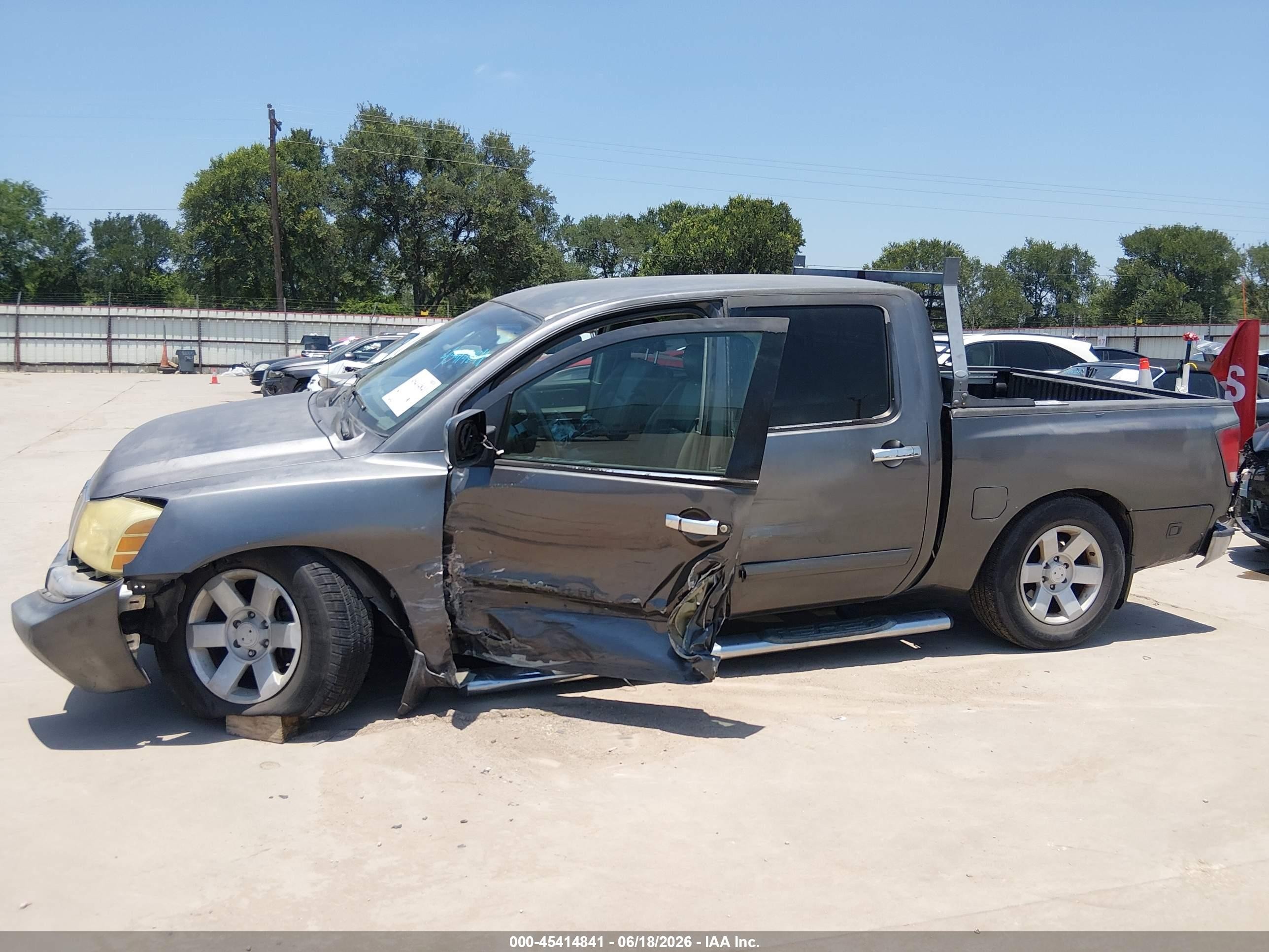 2006 Nissan Titan Le Gray vin: 1N6BA07A86N512974